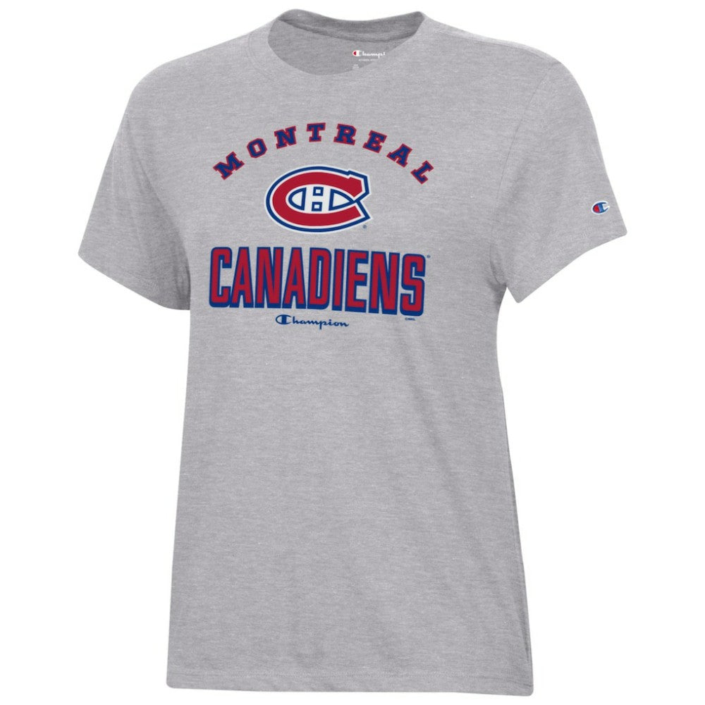NHL Heather Gray Montreal Canadiens Champion Women's Core T-Shirt