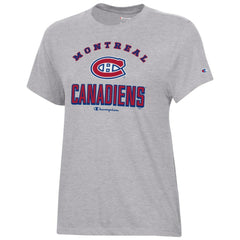 NHL Heather Gray Montreal Canadiens Champion Women's Core T-Shirt