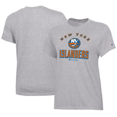 NHL Heather Gray New York Islanders Champion Women's Core T-Shirt