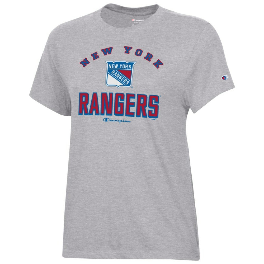 NHL Heather Gray New York Rangers Champion Women's Core T-Shirt
