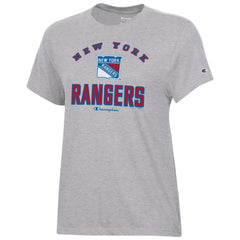 NHL Heather Gray New York Rangers Champion Women's Core T-Shirt