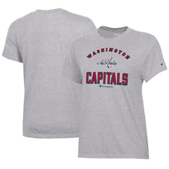NHL Heather Gray Washington Capitals Champion Women's Core T-Shirt