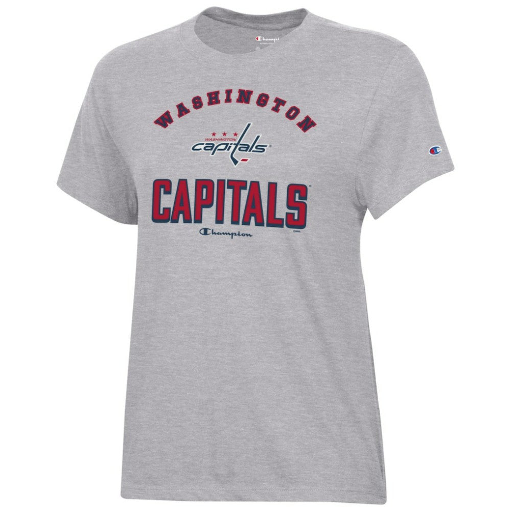 NHL Heather Gray Washington Capitals Champion Women's Core T-Shirt