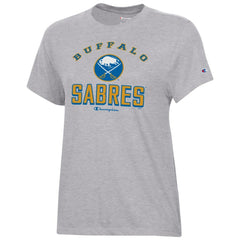 NHL Heather Gray Buffalo Sabres Champion Women's Core T-Shirt