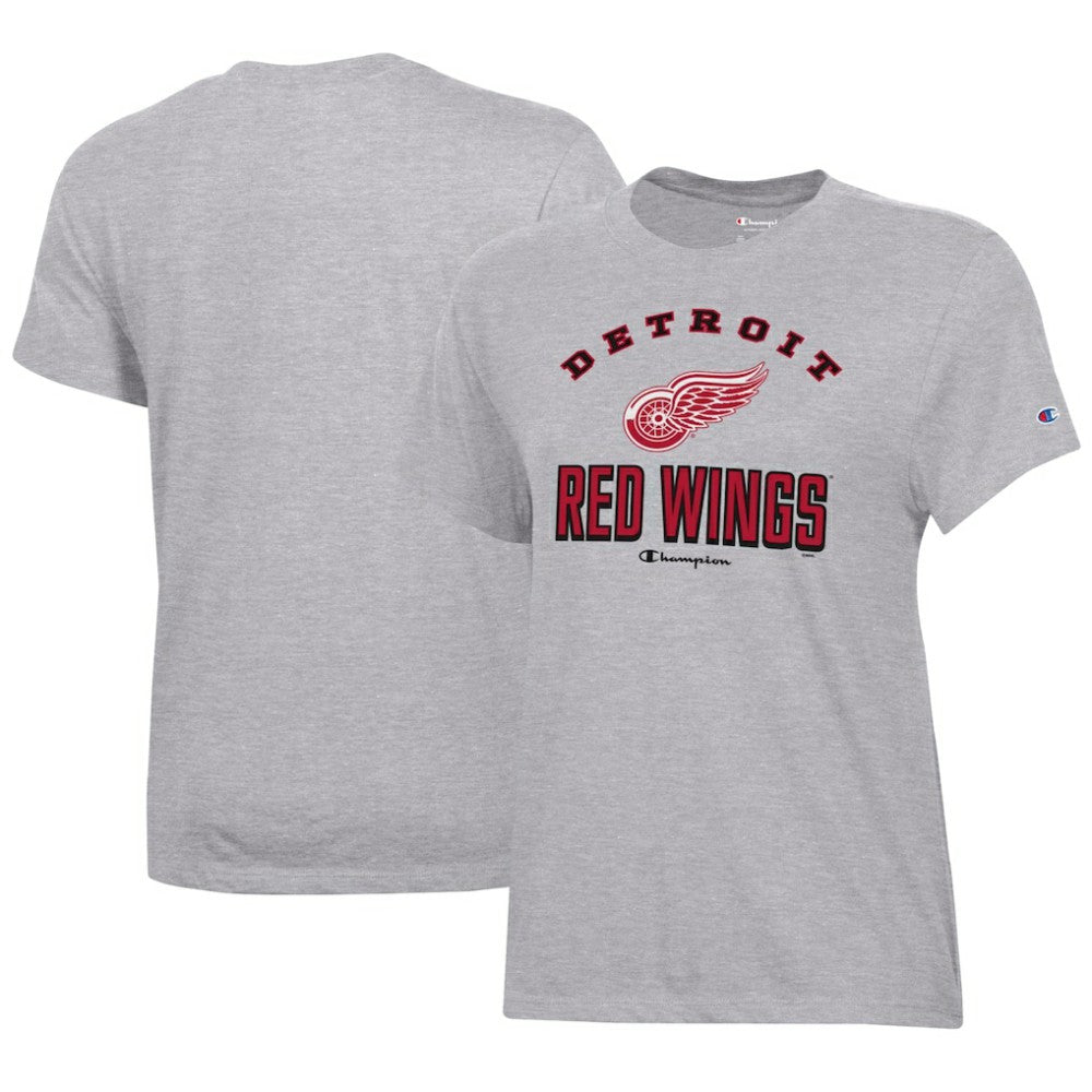 NHL Heather Gray Detroit Red Wings Champion Women's Core T-Shirt