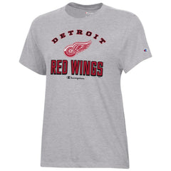 NHL Heather Gray Detroit Red Wings Champion Women's Core T-Shirt