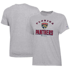 NHL Heather Gray Florida Panthers Champion Women's Core T-Shirt