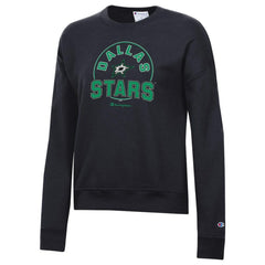 NHL Black Dallas Stars Champion Women's Powerblend Pullover Sweatshirt