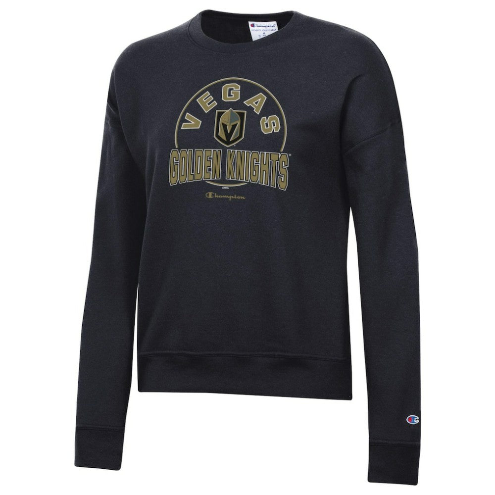 NHL Black Vegas Golden Knights Champion Women's Powerblend Pullover Sweatshirt