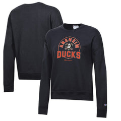 NHL Black Anaheim Ducks Champion Women's Powerblend Pullover Sweatshirt