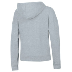 NHL Gray Vancouver Canucks Champion Women's Powerblend Fleece Pullover Hoodie