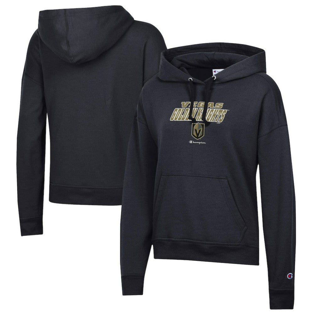 NHL Black Vegas Golden Knights Champion Women's Powerblend Fleece Pullover Hoodie