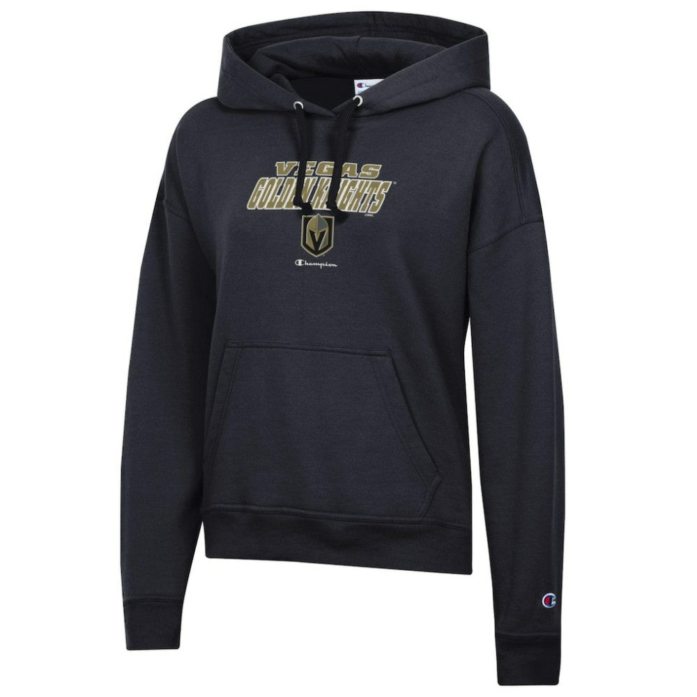 NHL Black Vegas Golden Knights Champion Women's Powerblend Fleece Pullover Hoodie