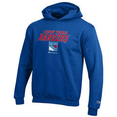 NHL Royal New York Rangers Champion Youth Eco Powerblend Pullover Hoodie