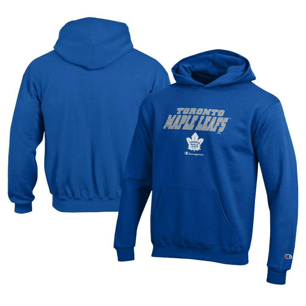 NHL Royal Toronto Maple Leafs Champion Youth Eco Powerblend Pullover Hoodie