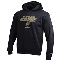 NHL Black Vegas Golden Knights Champion Youth Eco Powerblend Pullover Hoodie