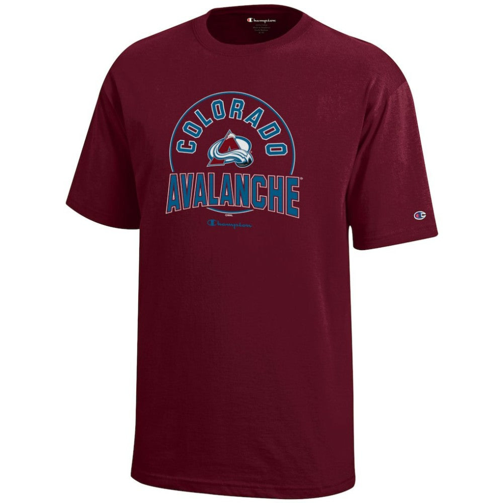 NHL Burgundy Colorado Avalanche Champion Youth Jersey T-Shirt