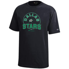 NHL Black Dallas Stars Champion Youth Jersey T-Shirt