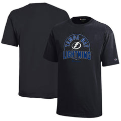 NHL Black Tampa Bay Lightning Champion Youth Jersey T-Shirt