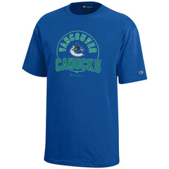 NHL Royal Vancouver Canucks Champion Youth Jersey T-Shirt