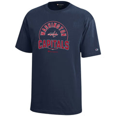 NHL Navy Washington Capitals Champion Youth Jersey T-Shirt