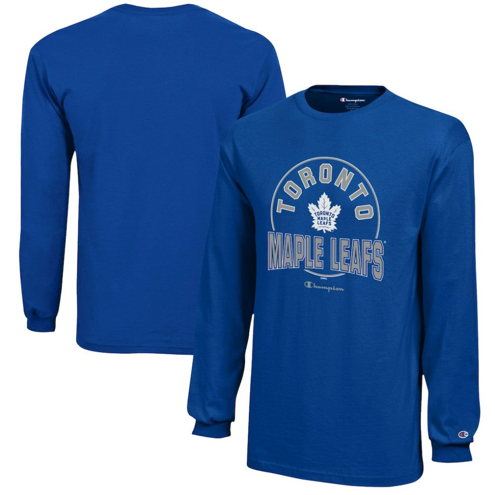 NHL Royal Toronto Maple Leafs Champion Youth Long-Sleeve Jersey T-Shirt