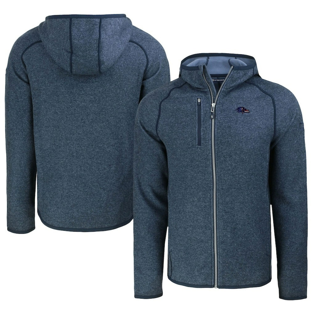 Cutter & Buck Americana Mainsail Full-Zip Hooded Jacket - Baltimore Ravens