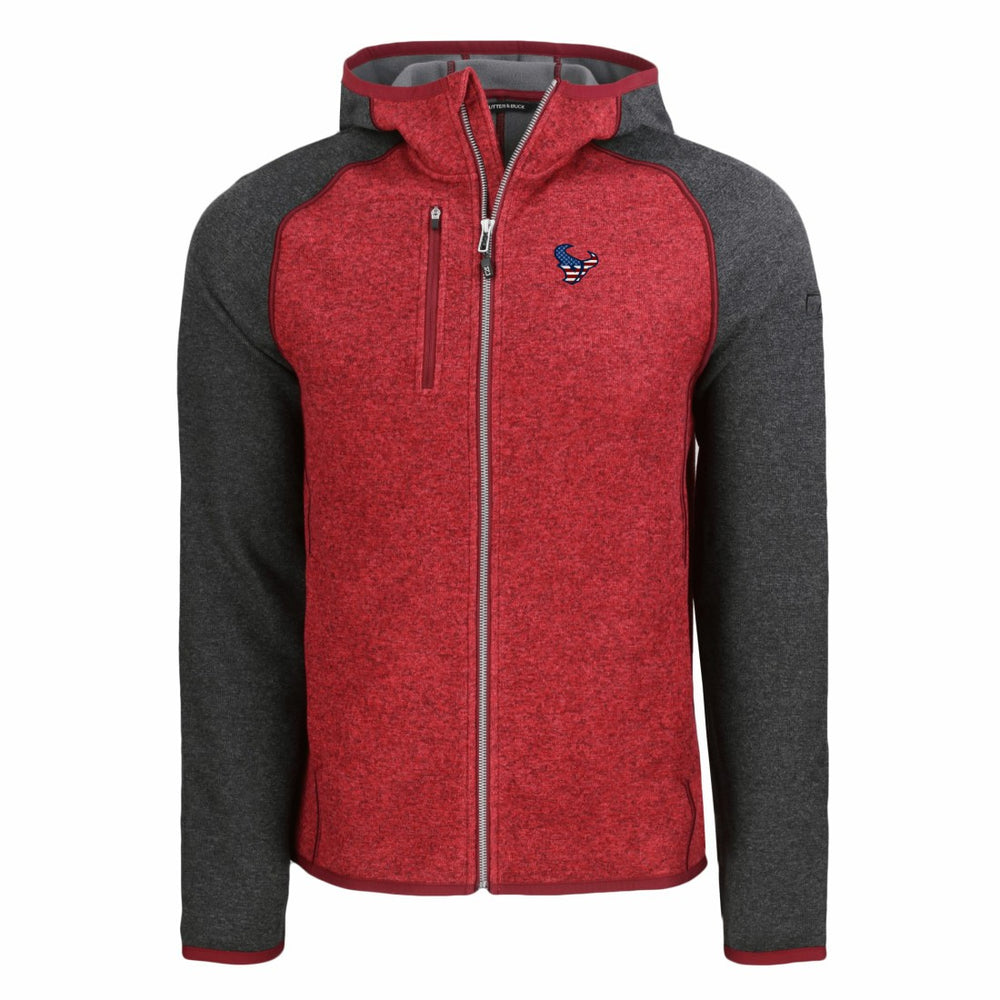 Cutter & Buck Americana Mainsail Full-Zip Hooded Jacket - Houston Texans