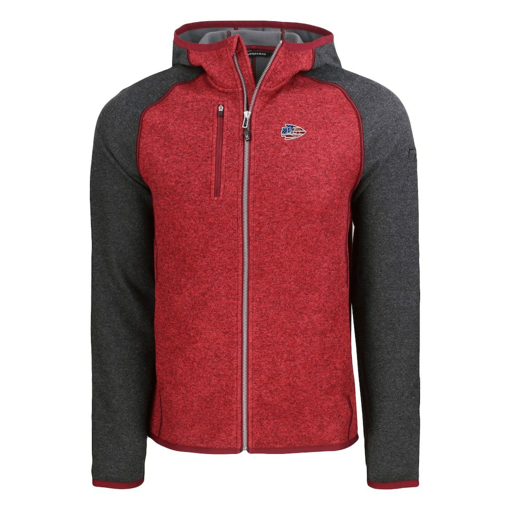 Cutter & Buck Americana Mainsail Full-Zip Hooded Jacket - Kansas City Chiefs