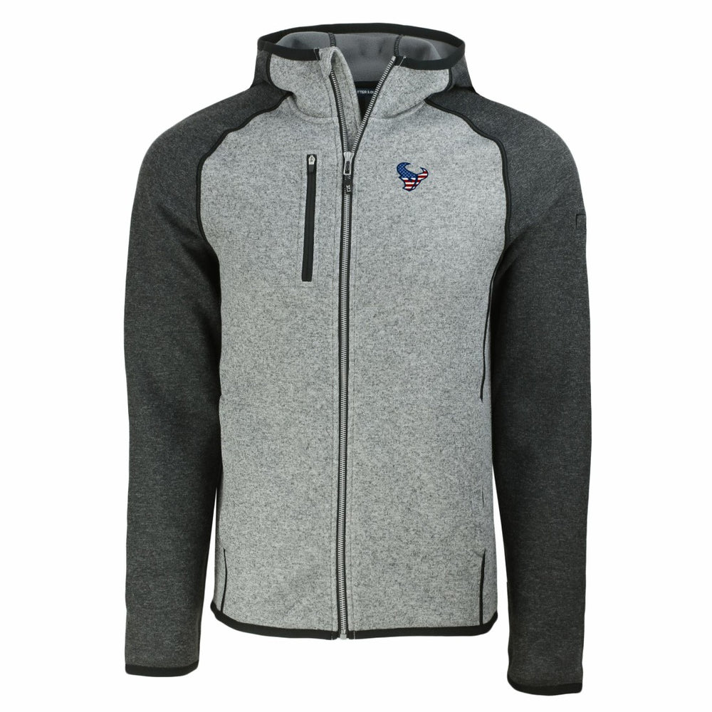 Cutter & Buck Americana Mainsail Full-Zip Hooded Jacket - Houston Texans