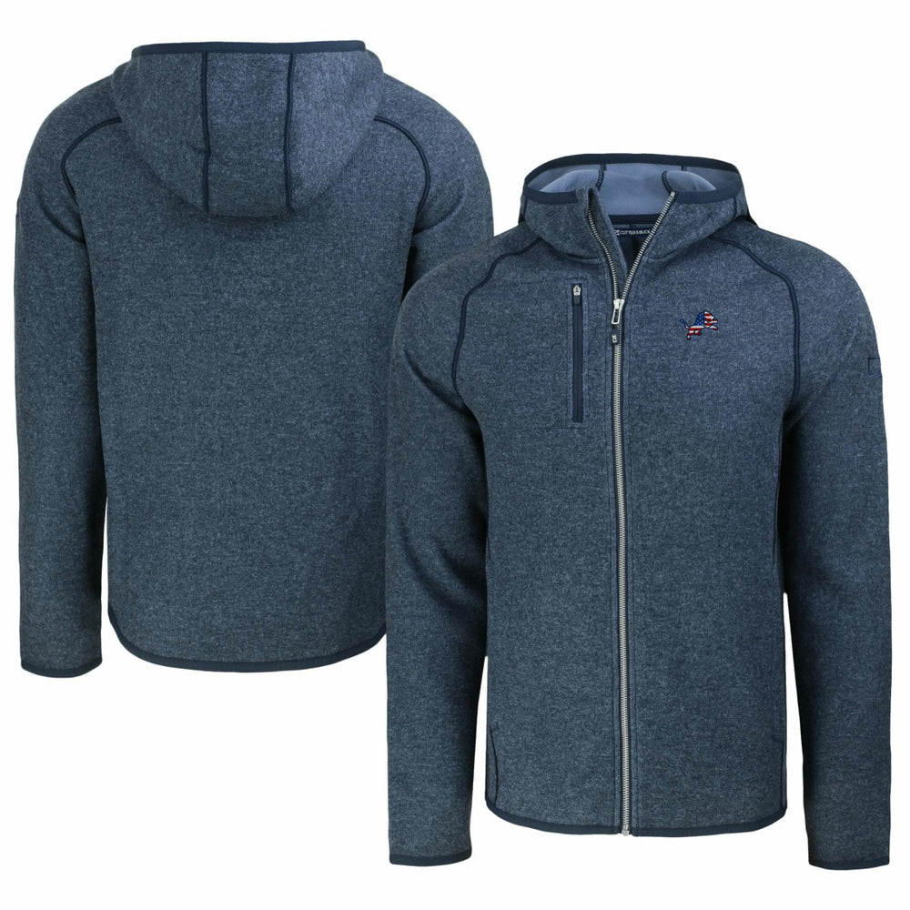 Cutter & Buck Americana Mainsail Full-Zip Hooded Jacket - Detroit Lions