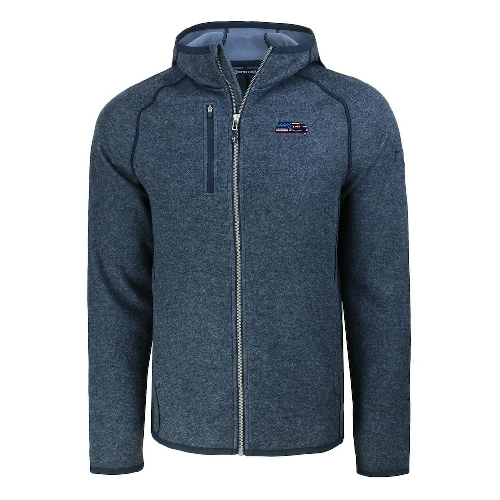 Cutter & Buck Americana Mainsail Full-Zip Hooded Jacket - Seattle Seahawks