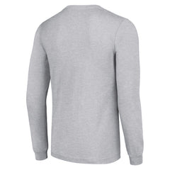 NHL Heather Gray Colorado Avalanche Starter Logo Graphic Long Sleeve T-Shirt