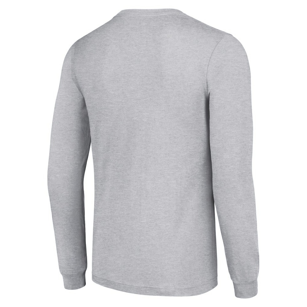 NHL Heather Gray Florida Panthers Starter Logo Graphic Long Sleeve T-Shirt