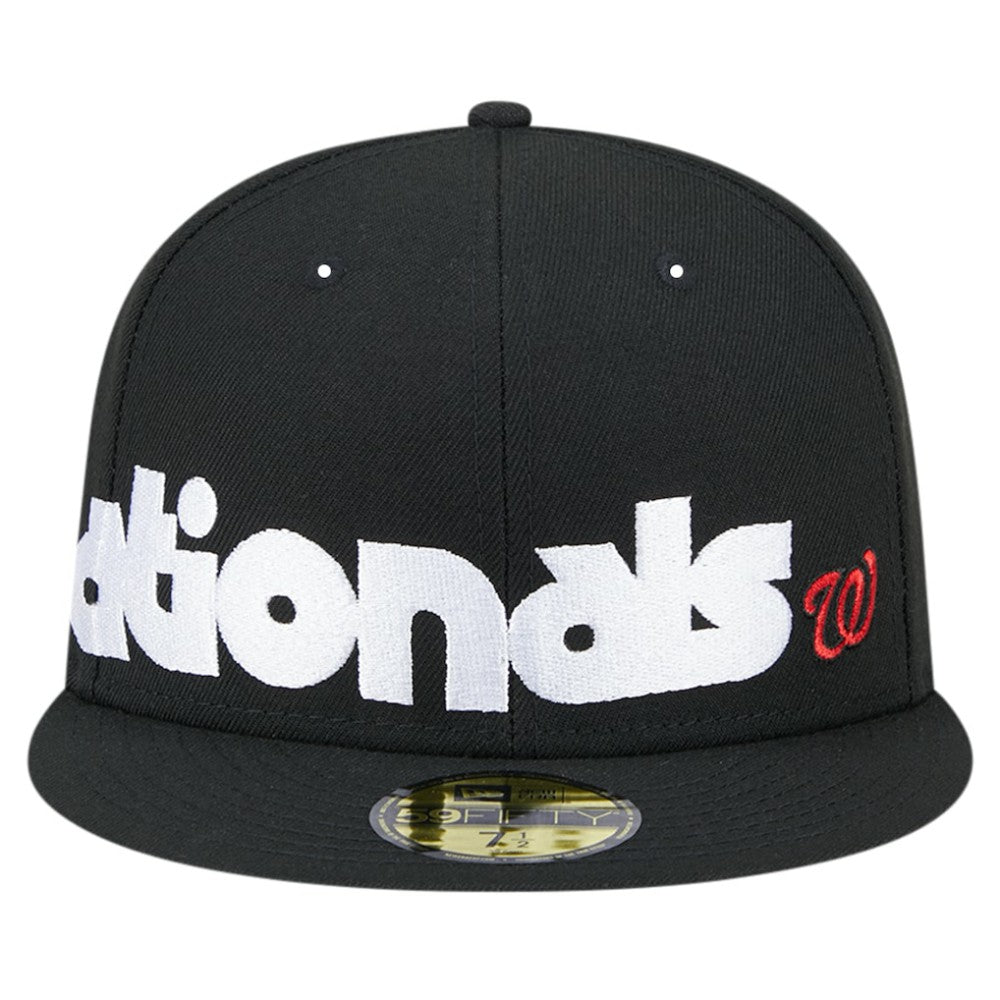 MLB Washington Nationals New Era Checkered Undervisor 59FIFTY Fitted Hat