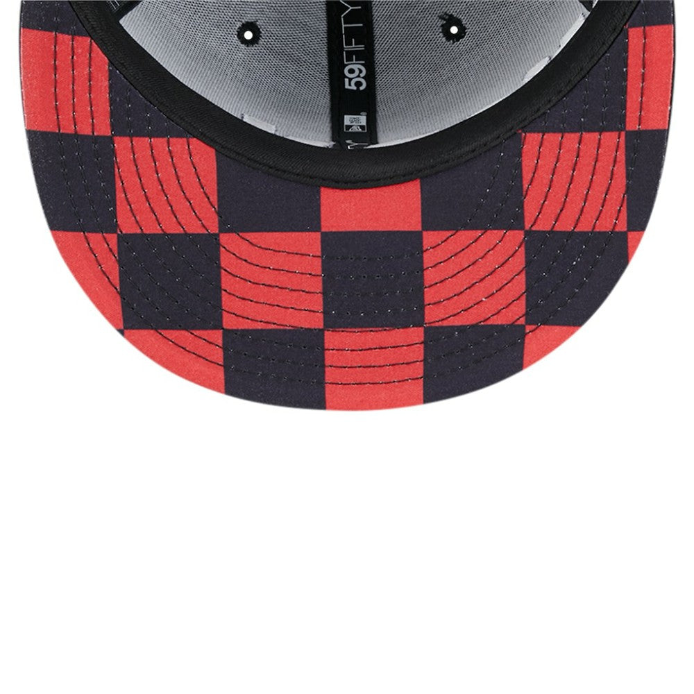 MLB Washington Nationals New Era Checkered Undervisor 59FIFTY Fitted Hat