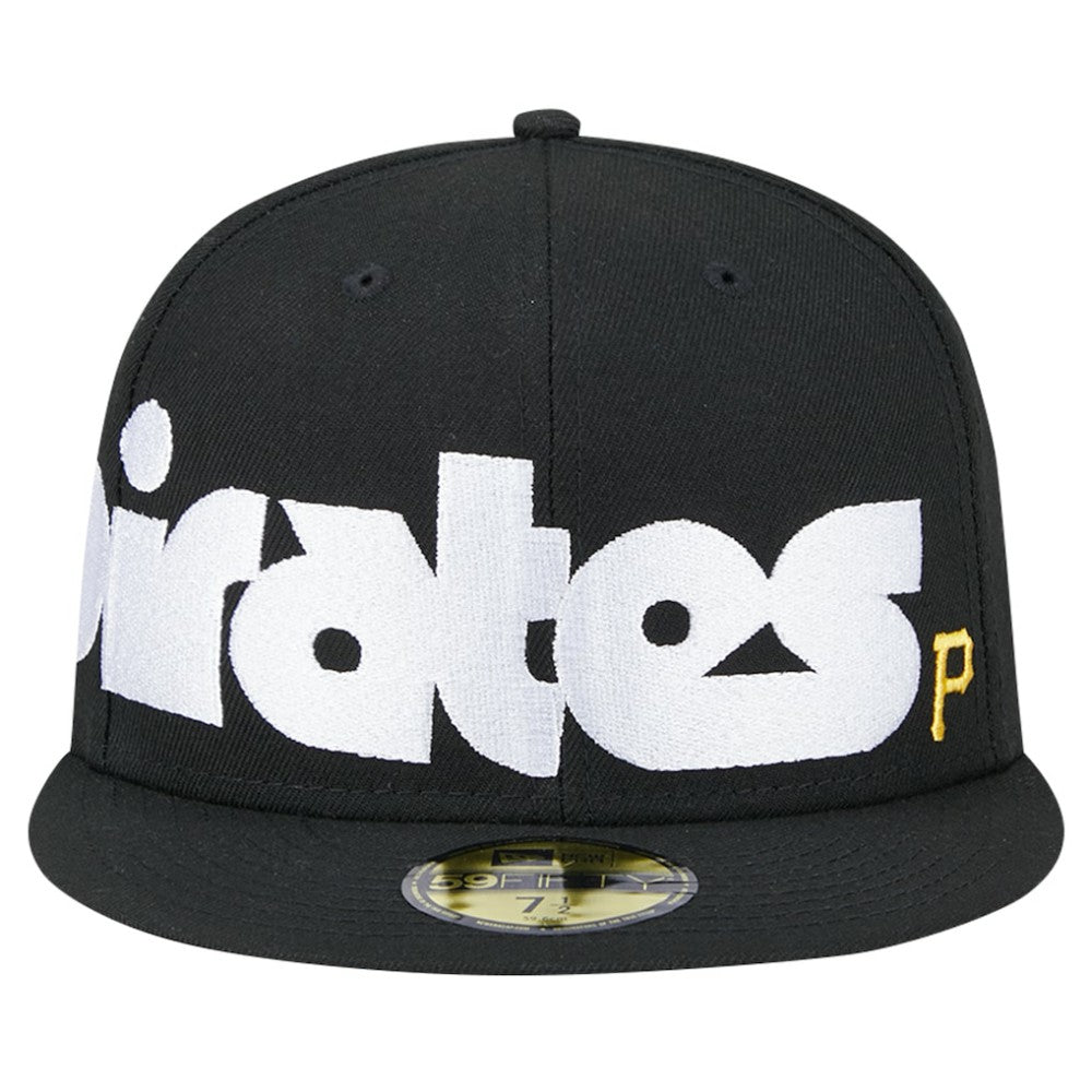 MLB Pittsburgh Pirates New Era Checkered Undervisor 59FIFTY Fitted Hat