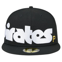 MLB Pittsburgh Pirates New Era Checkered Undervisor 59FIFTY Fitted Hat