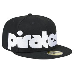 MLB Pittsburgh Pirates New Era Checkered Undervisor 59FIFTY Fitted Hat