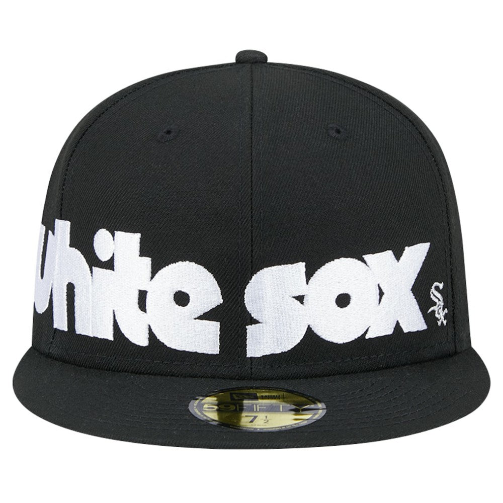 MLB Chicago White Sox New Era Checkered Undervisor 59FIFTY Fitted Hat