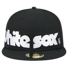 MLB Chicago White Sox New Era Checkered Undervisor 59FIFTY Fitted Hat
