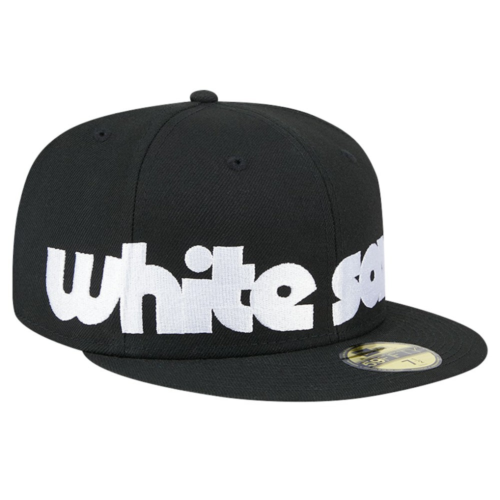 MLB Chicago White Sox New Era Checkered Undervisor 59FIFTY Fitted Hat