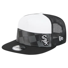 MLB Chicago White Sox New Era Checkmate Trucker 9FIFTY Snapback Hat