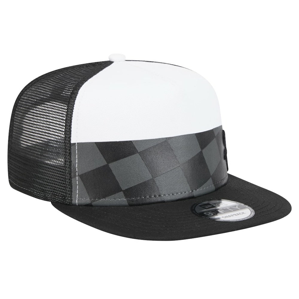 MLB Chicago White Sox New Era Checkmate Trucker 9FIFTY Snapback Hat