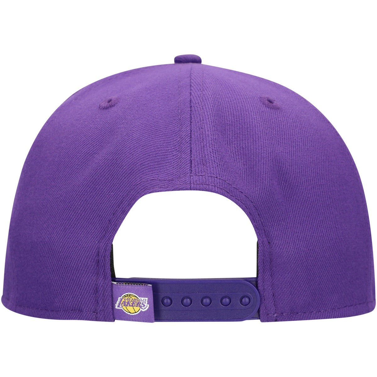 NBA Los Angeles Lakers Oversized Puff Print Logo Golfer Snapback Hat
