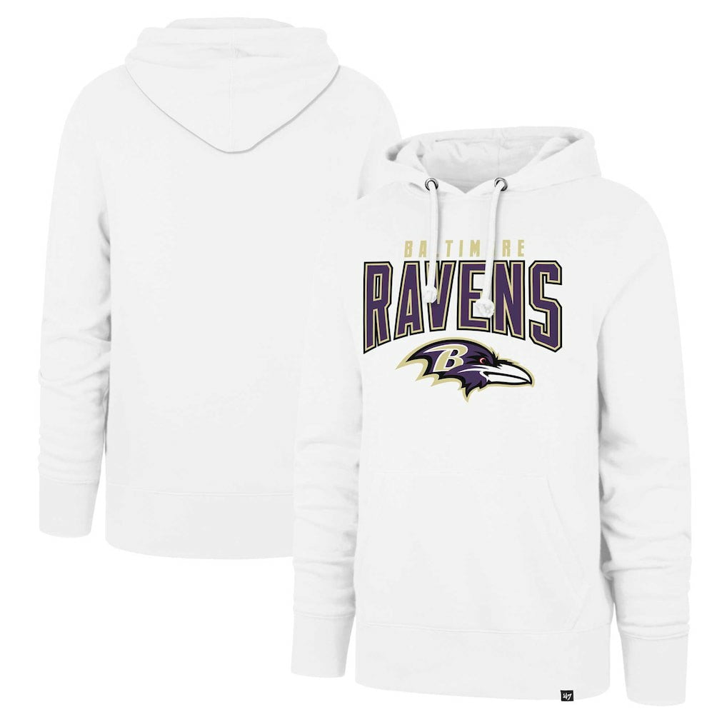 '47 Elements Arch Headline Pullover Hoodie - Baltimore Ravens