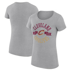 NBA Cleveland Cavaliers G-III 4Her by Carl Banks Women's Super-Slim Fit Lightweight Large City Logo T-Shirt sale