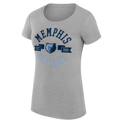 NBA Memphis Grizzlies G-III 4Her by Carl Banks Women's Super-Slim Fit Lightweight Large City Logo T-Shirt