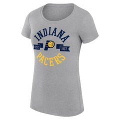 NBA Indiana Pacers G-III 4Her by Carl Banks Women's Super-Slim Fit Lightweight Large City Logo T-Shirt