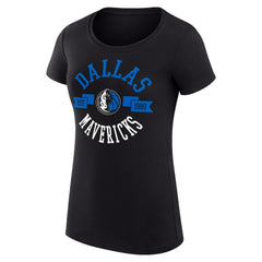 NBA Dallas Mavericks G-III 4Her by Carl Banks Women's Super-Slim Fit Lightweight Large City Logo T-Shirt sale